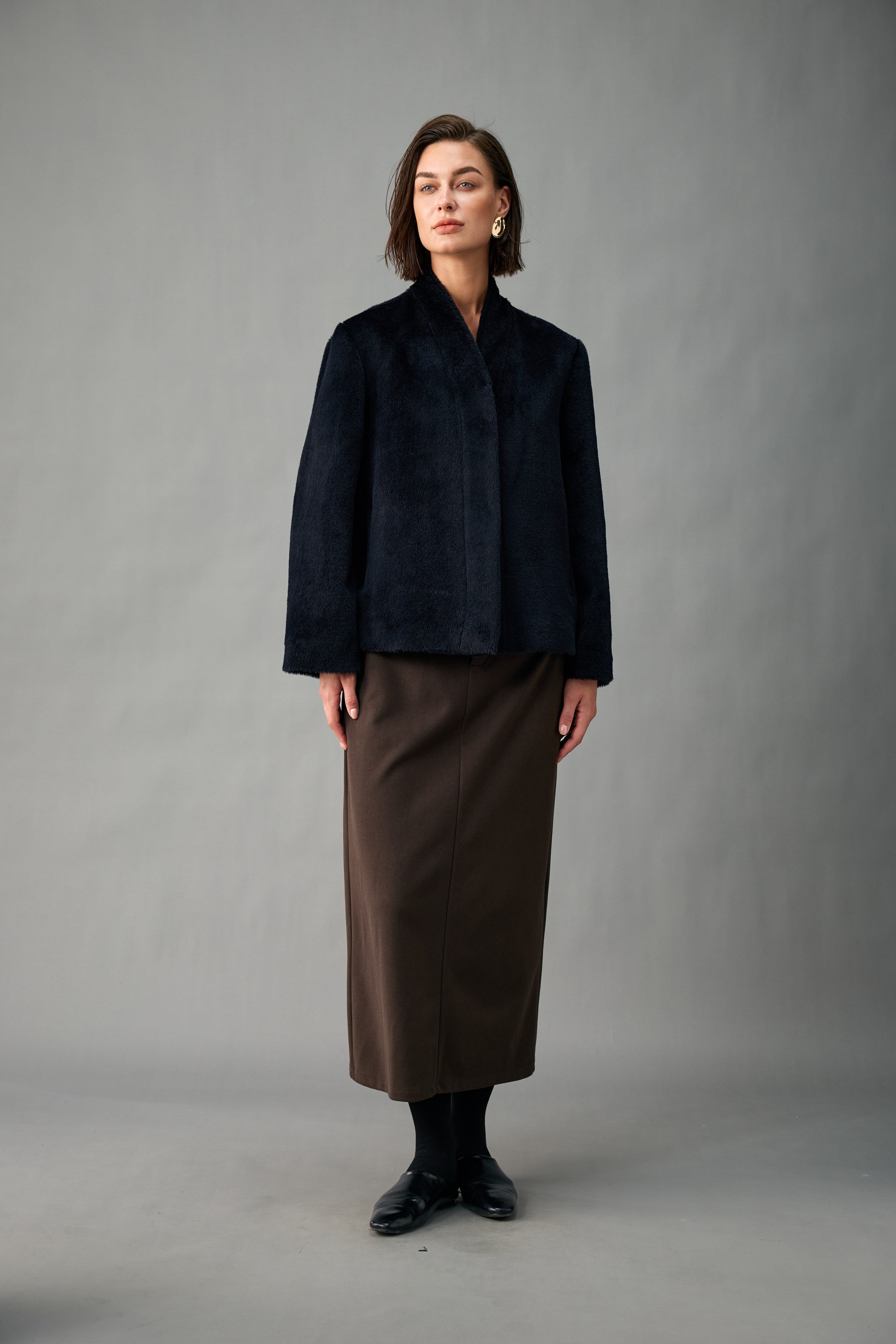 The Alpaca Short Jacket