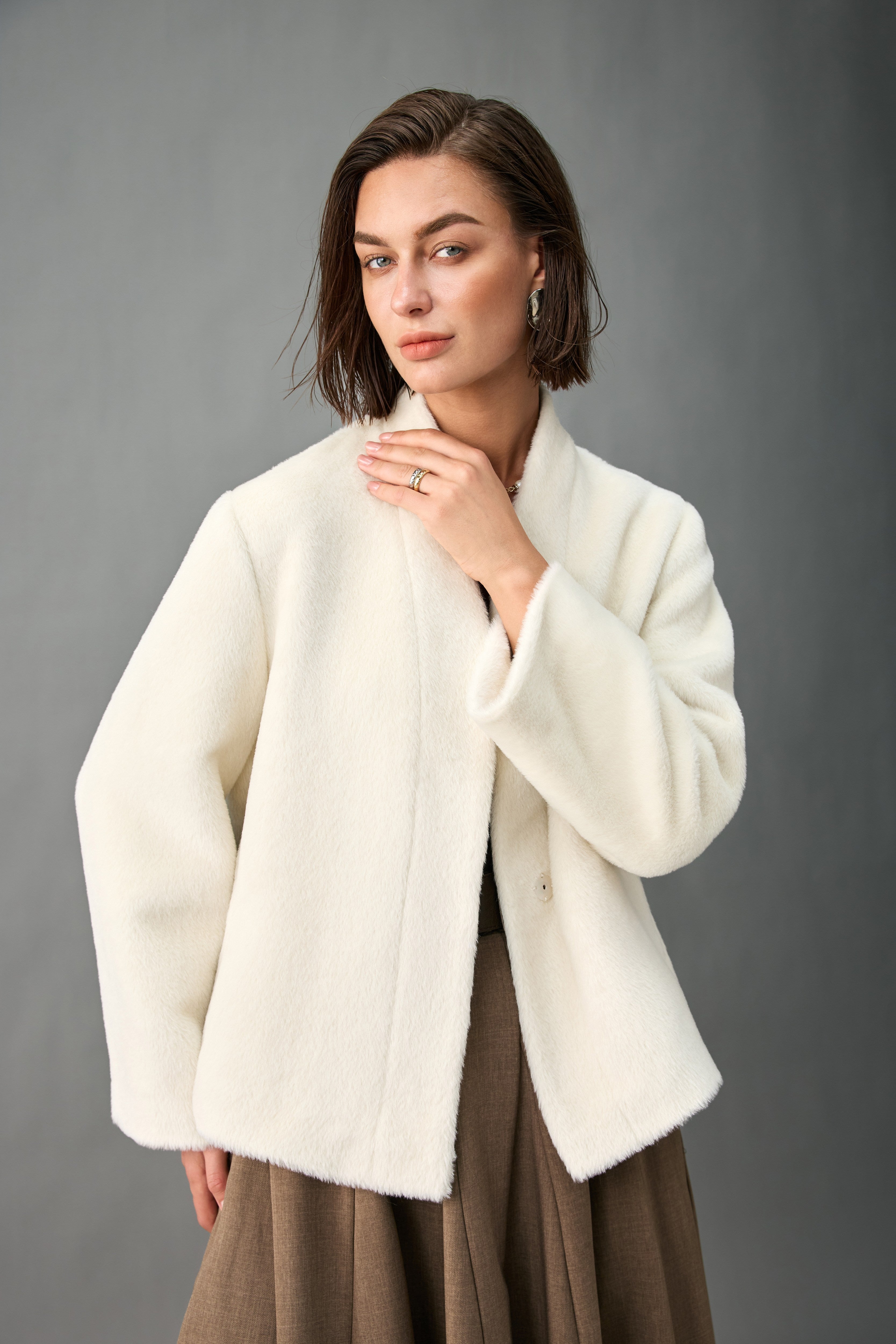 The Alpaca Short Jacket