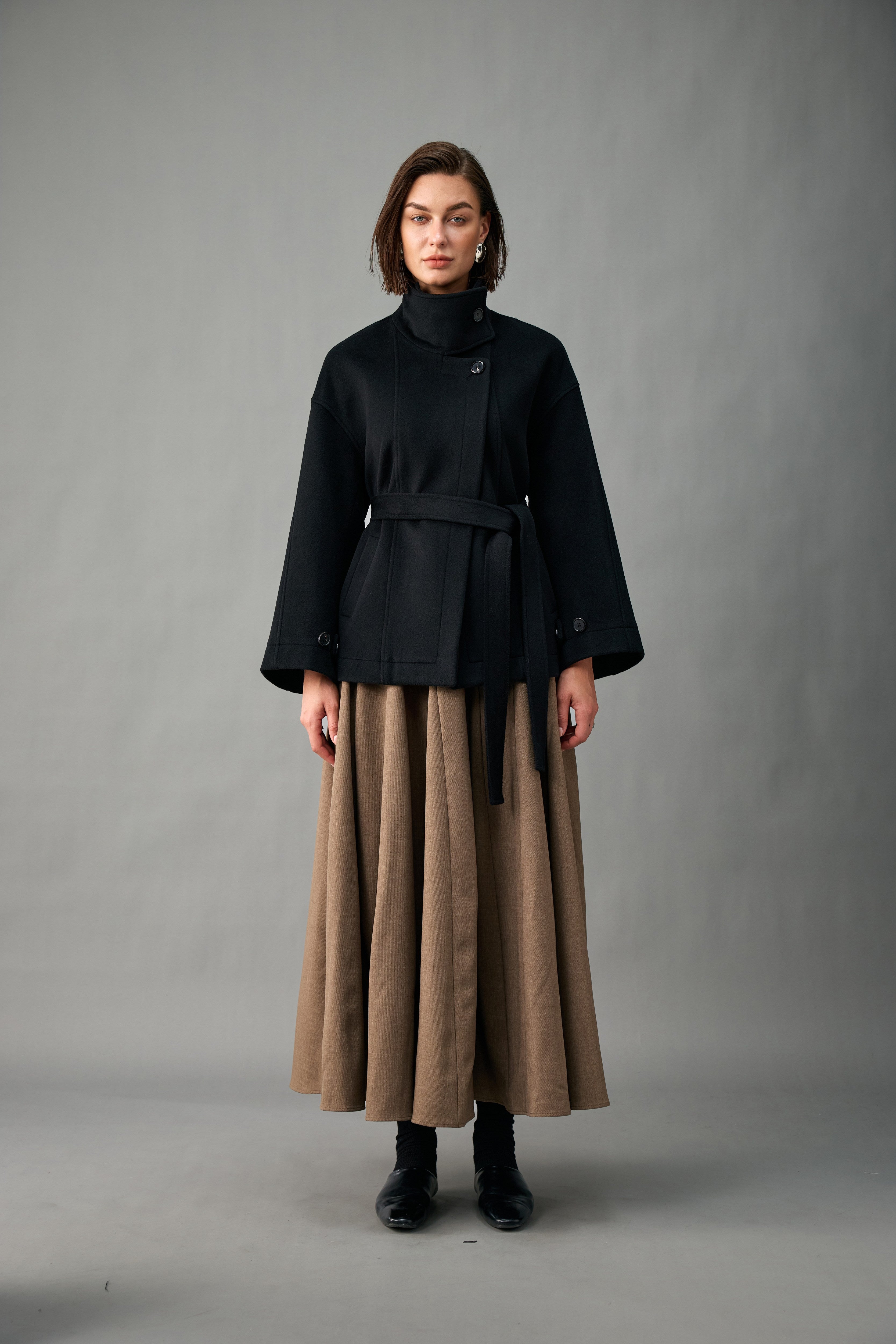 The Belted Cashmere Jacket