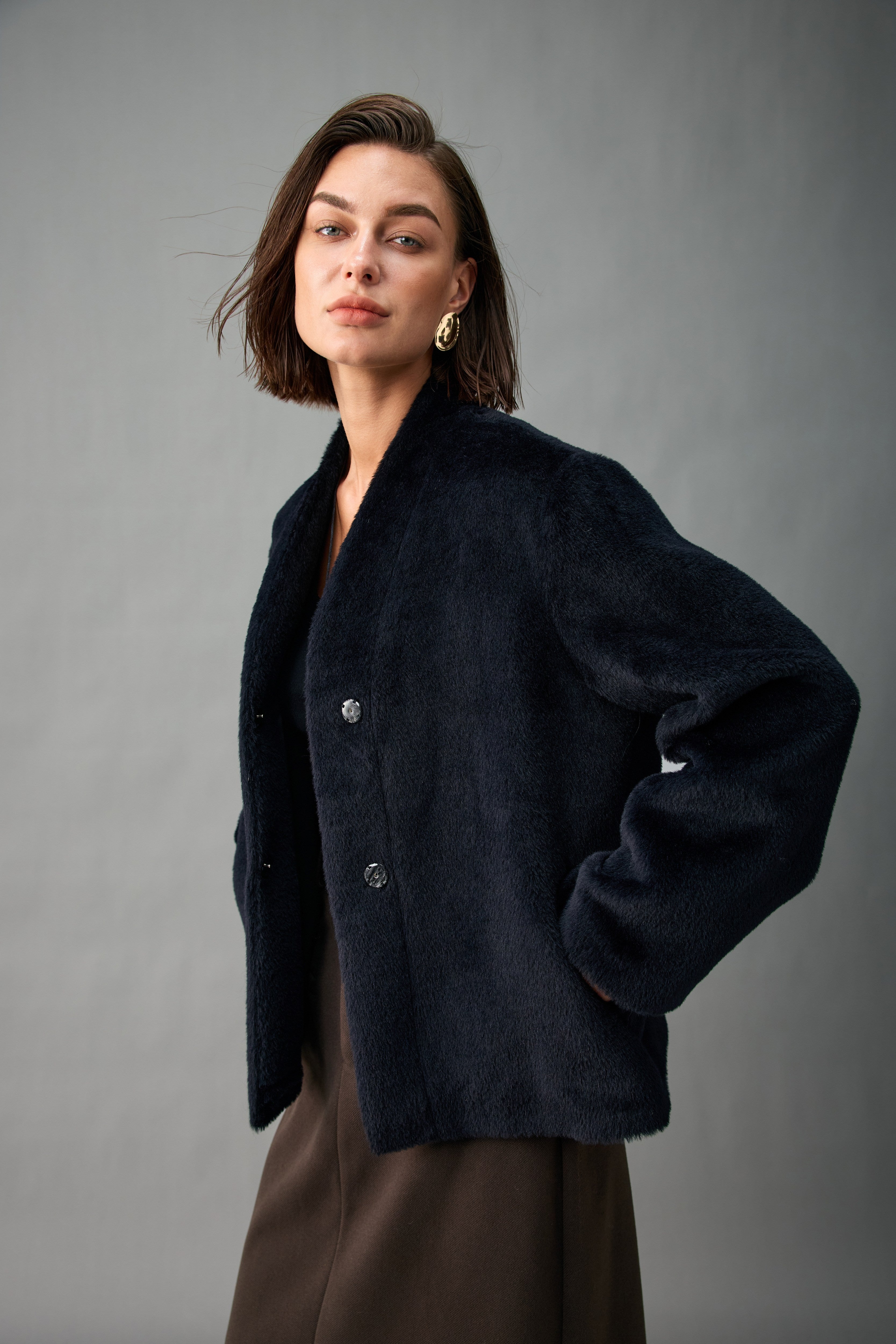 The Alpaca Short Jacket