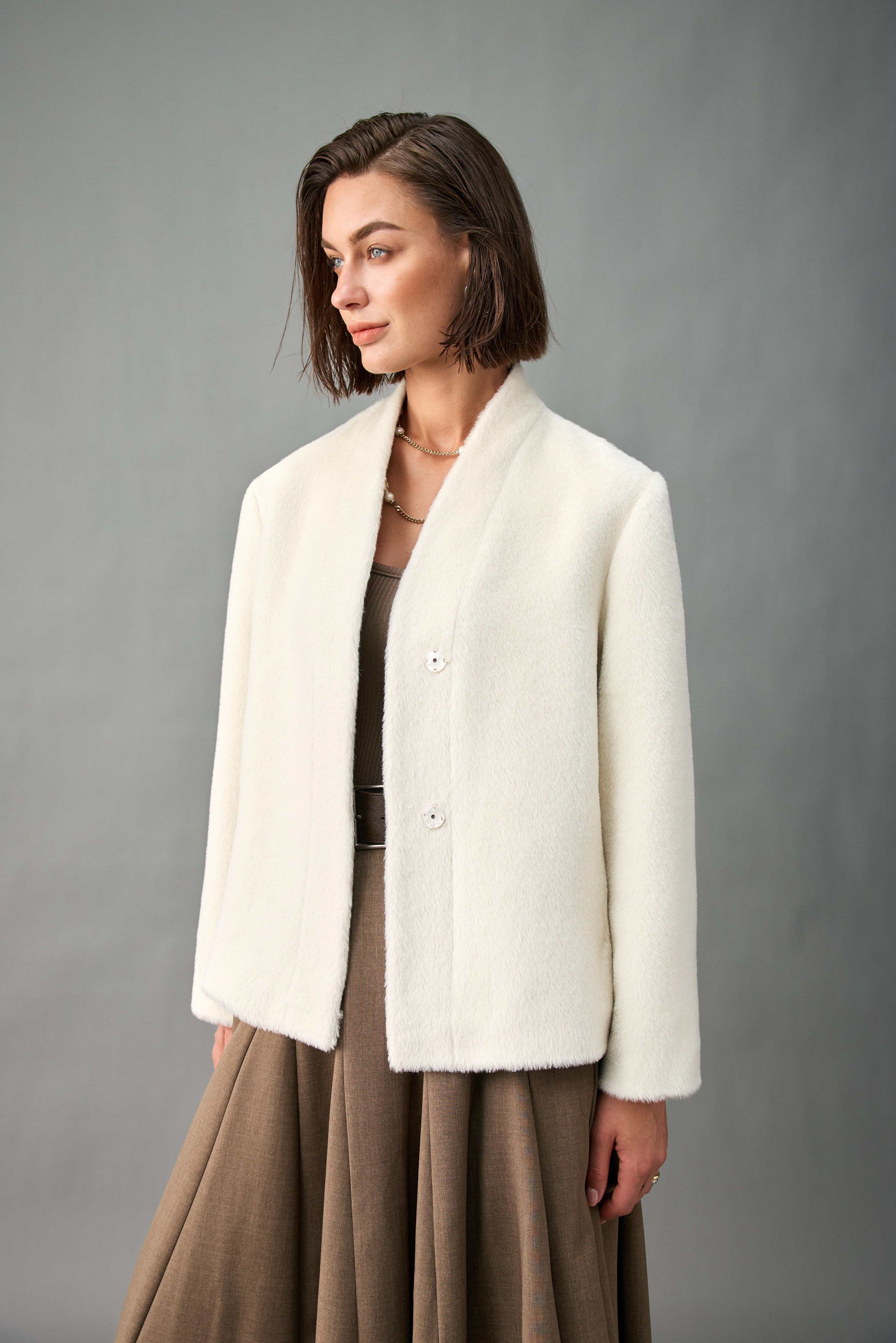 The Alpaca Short Jacket
