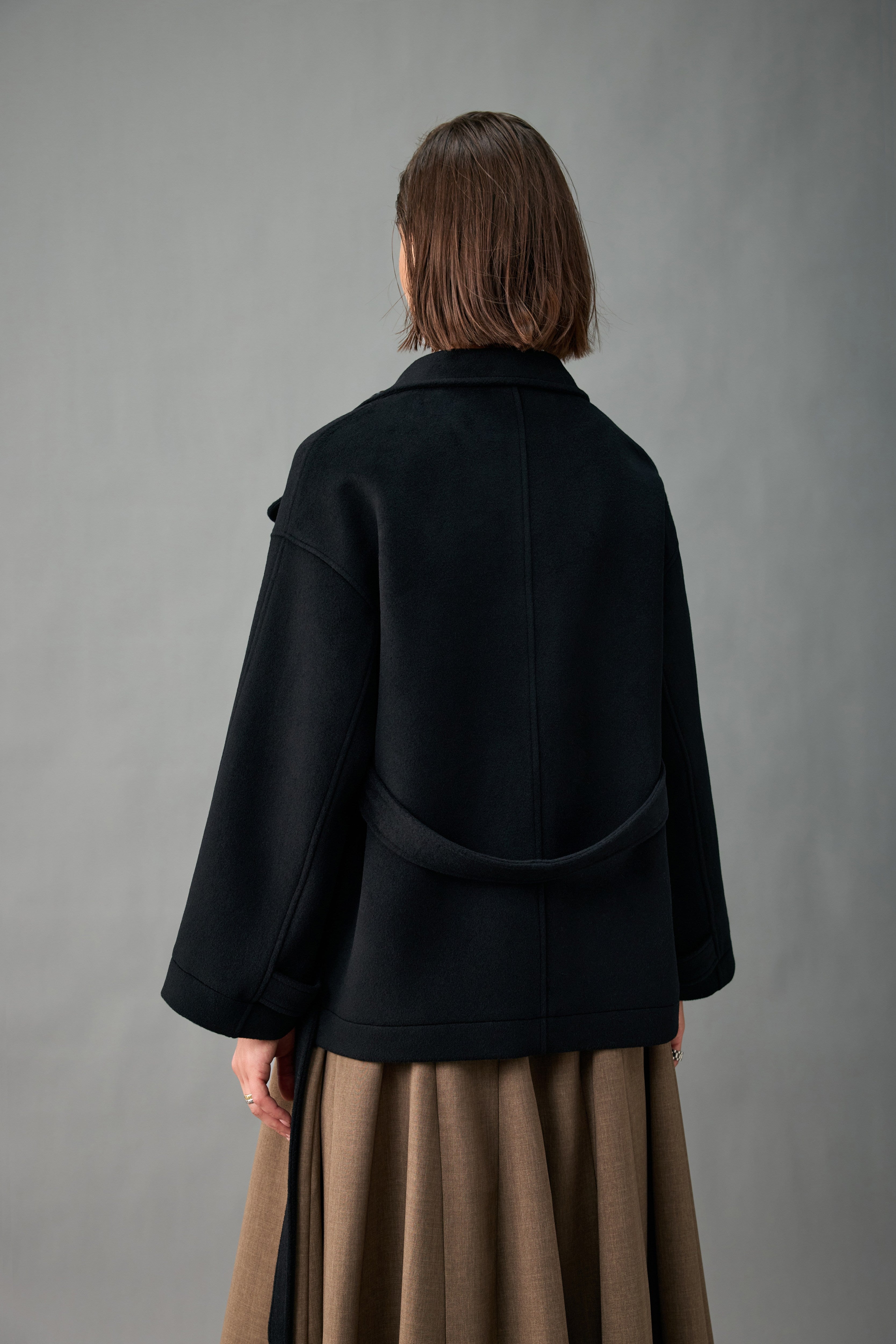 The Belted Cashmere Jacket