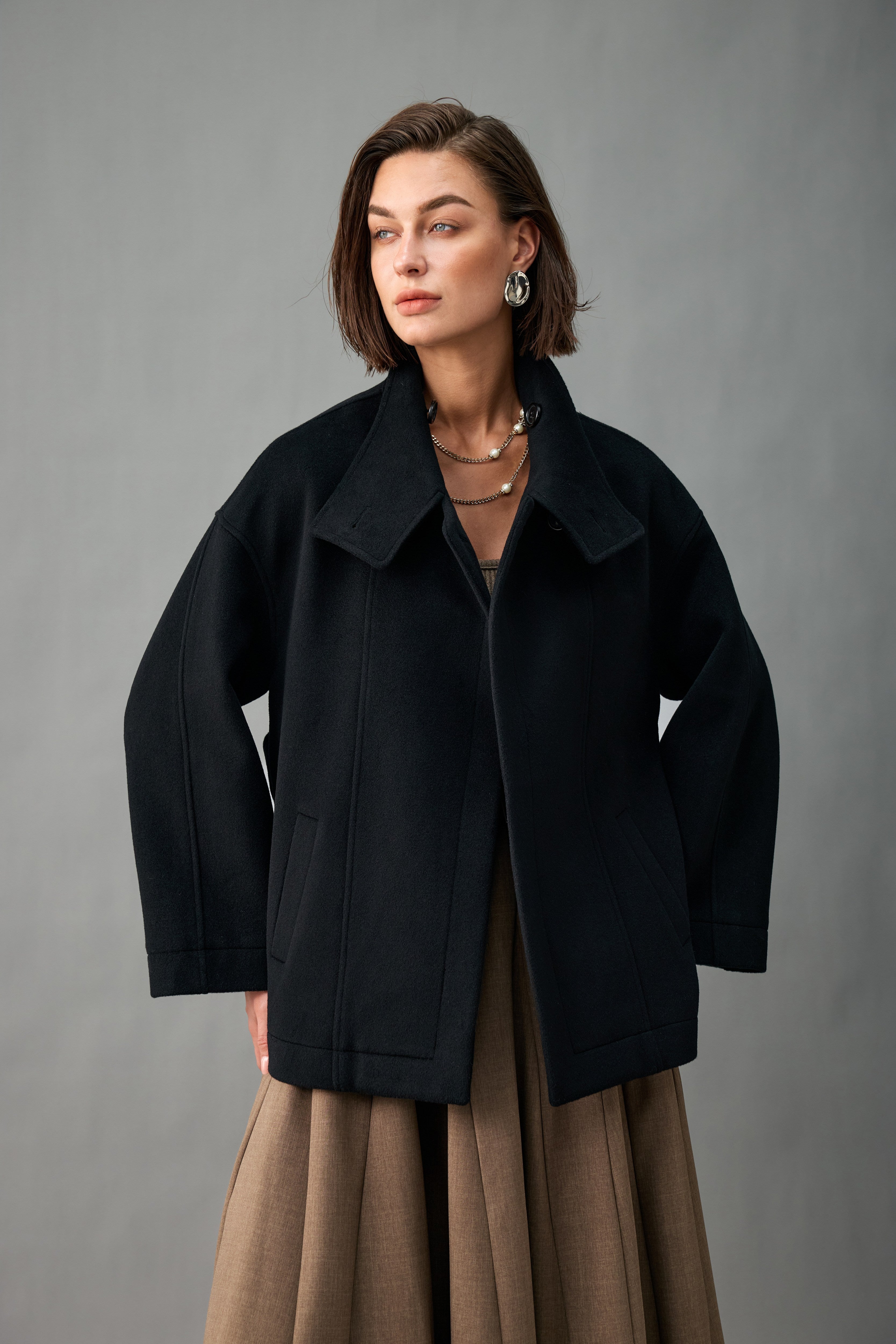 The Belted Cashmere Jacket